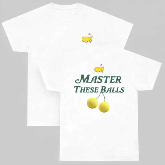 Master These Balls Funny Golf Shirt | Golf Humor Tee