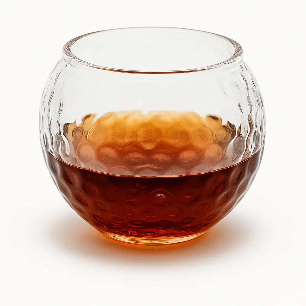 Personalized Golf Whiskey Glass Engraved with Initials - Stylized Golf Rocks Design for Golfer and Groomsmen, Ideal Gift for Father'S Day - Bottles