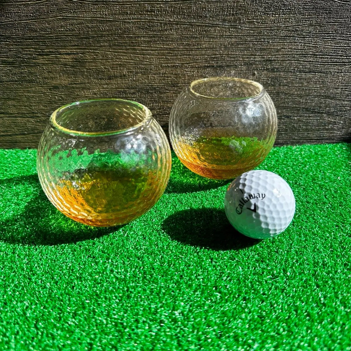 Personalized Golf Whiskey Glass Engraved with Initials - Stylized Golf Rocks Design for Golfer and Groomsmen, Ideal Gift for Father'S Day - Bottles