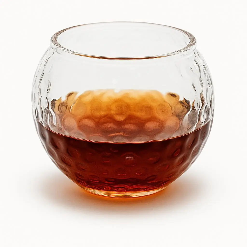 Personalized Golf Whiskey Glass Engraved with Initials - Stylized Golf Rocks Design for Golfer and Groomsmen, Ideal Gift for Father'S Day - Bottles