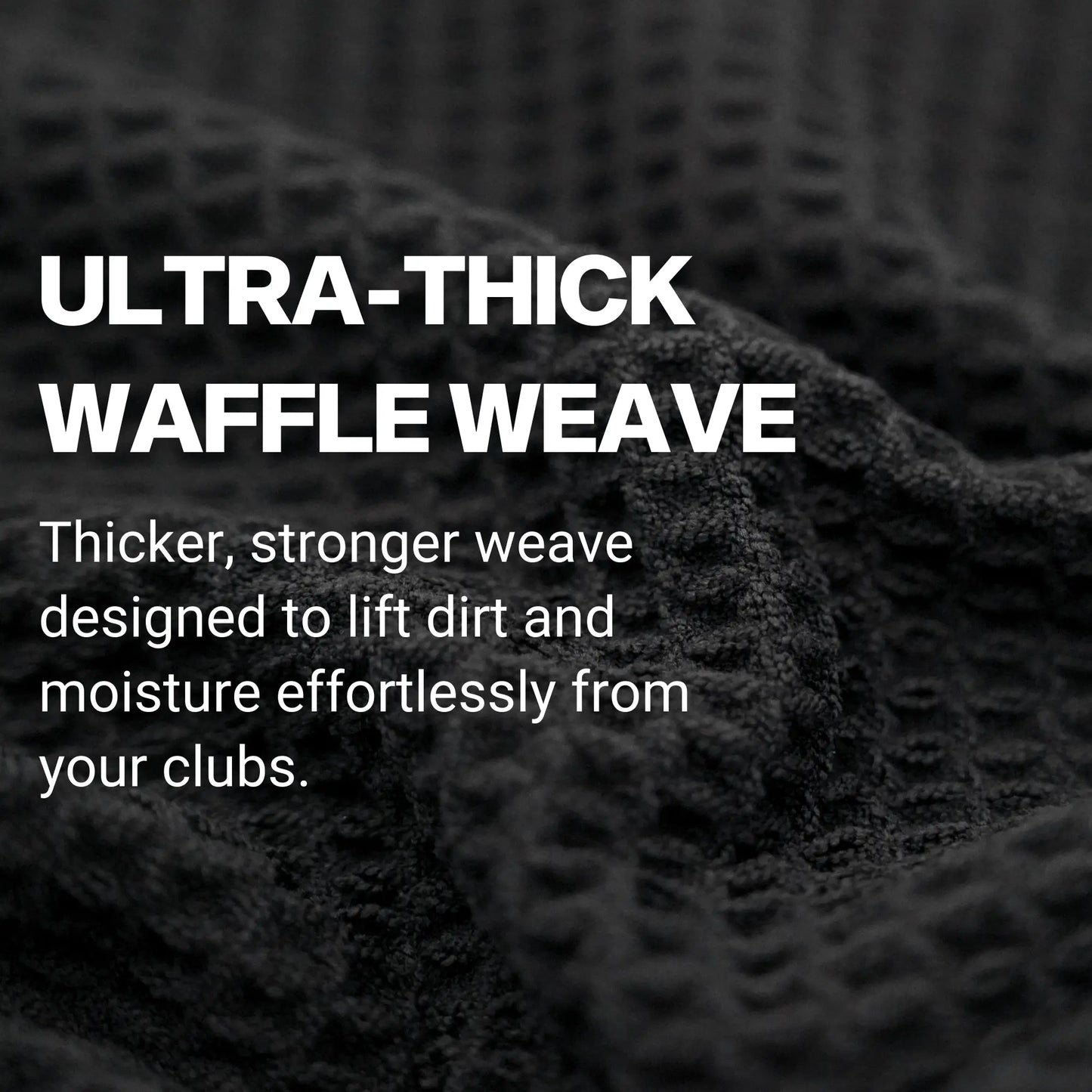 Fore Show Magnetic Golf Towel (Only Pars) Waffle Microfiber with Magnet for Golf Bags, Carts & Clubs - 24” X 16” Funny Golf Gift Accessory for Men